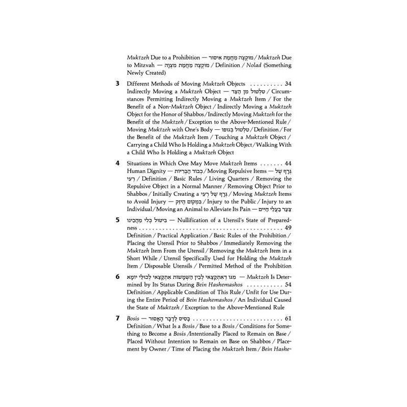 Muktzeh: A Practical Guide - Hardcover | Books | Judaica