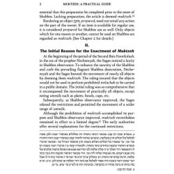 Muktzeh: A Practical Guide - Hardcover | Books | Judaica