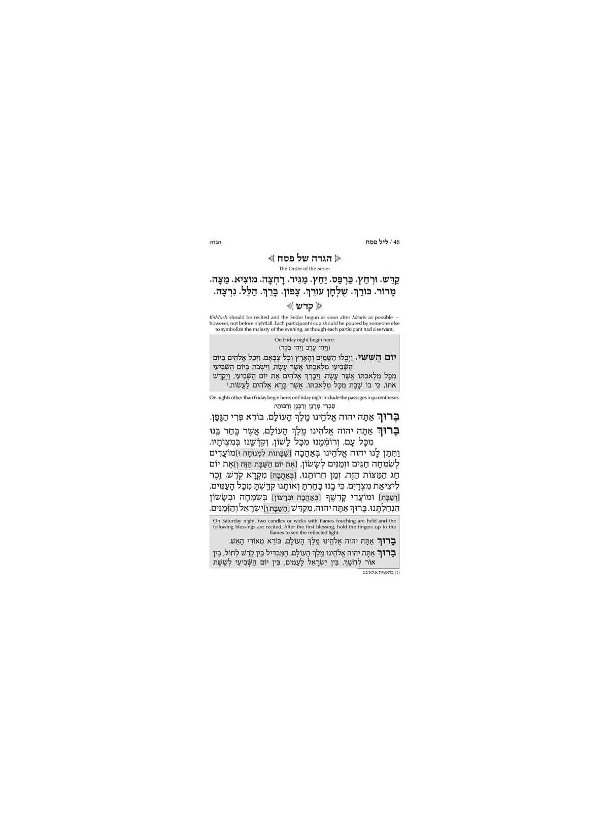 Machzor Pesach - Hebrew Only - Ashkenaz - English  | Books | Judaica