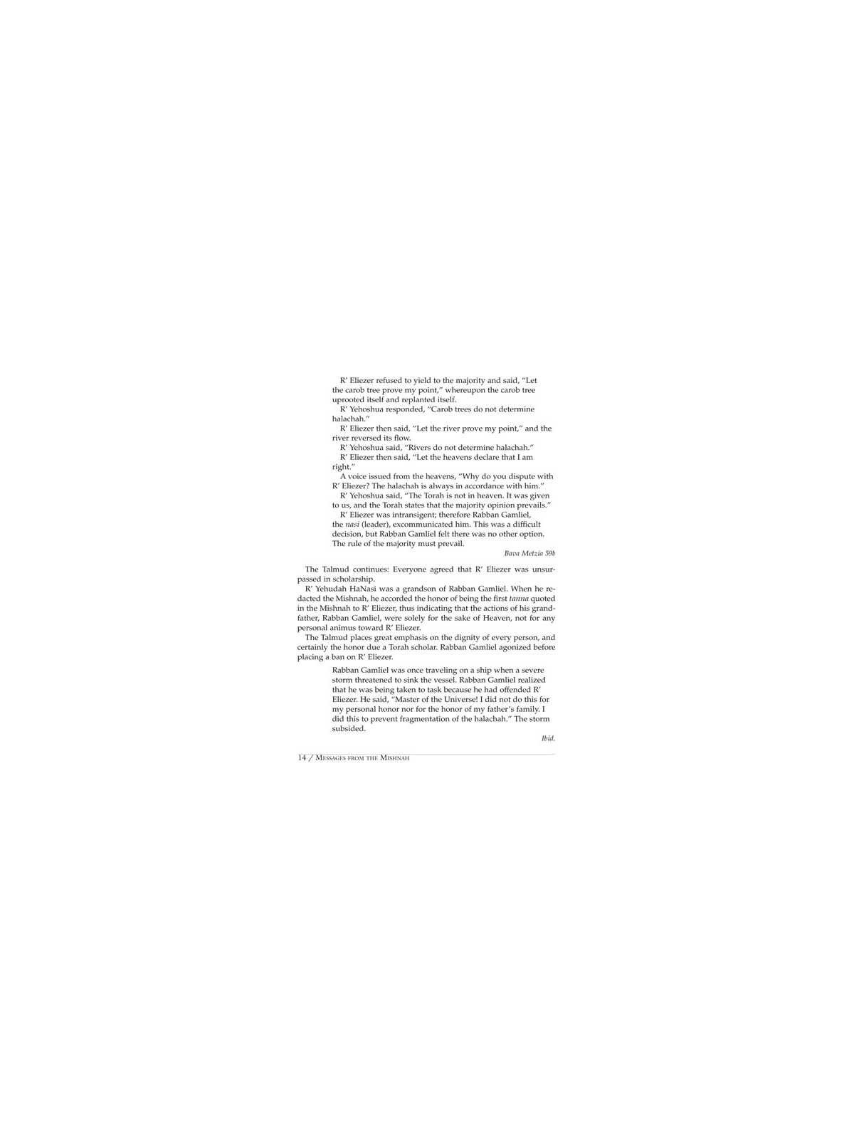 Messages From The Mishnah | Books | Judaica