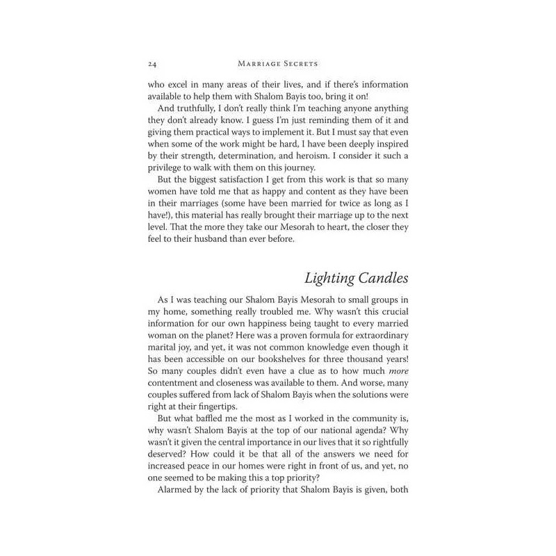 Marriage Secrets | Books | Judaica