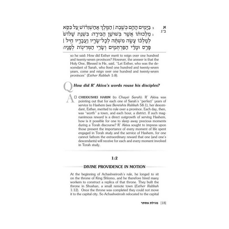Megillas Esther: The Answer Is... | Books | Judaica