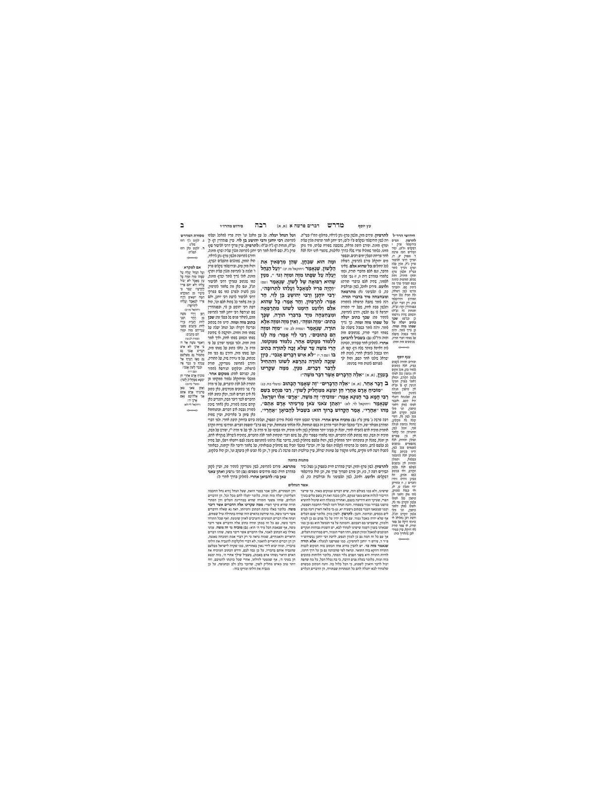 Midrash Rabbah: Devarim | Books | Judaica