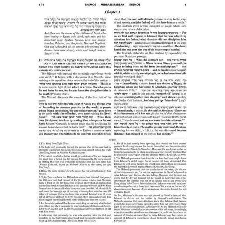 Midrash Rabbah: Shemos 1 Shemos - Beshalach | Books | Judaica