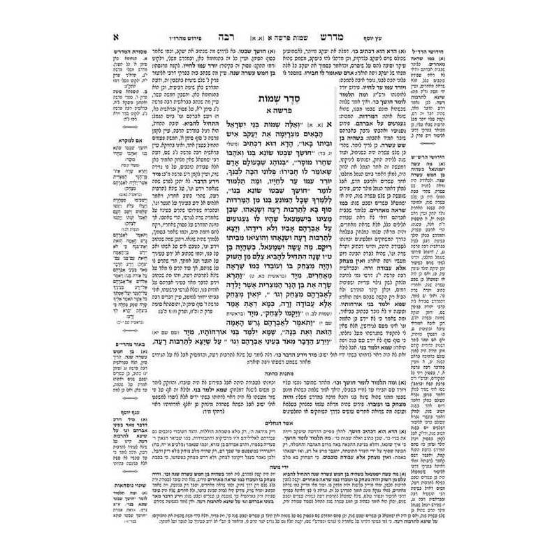 Midrash Rabbah: Shemos 1 Shemos - Beshalach | Books | Judaica