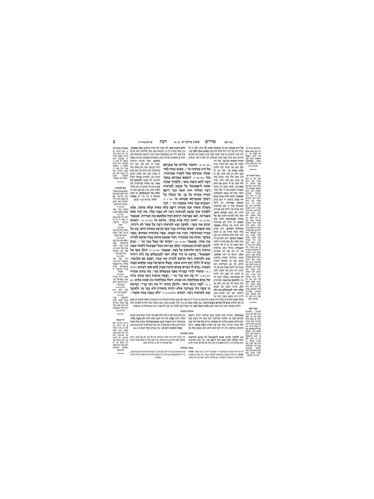 Midrash Rabbah: Shemos 1 Shemos - Beshalach | Books | Judaica