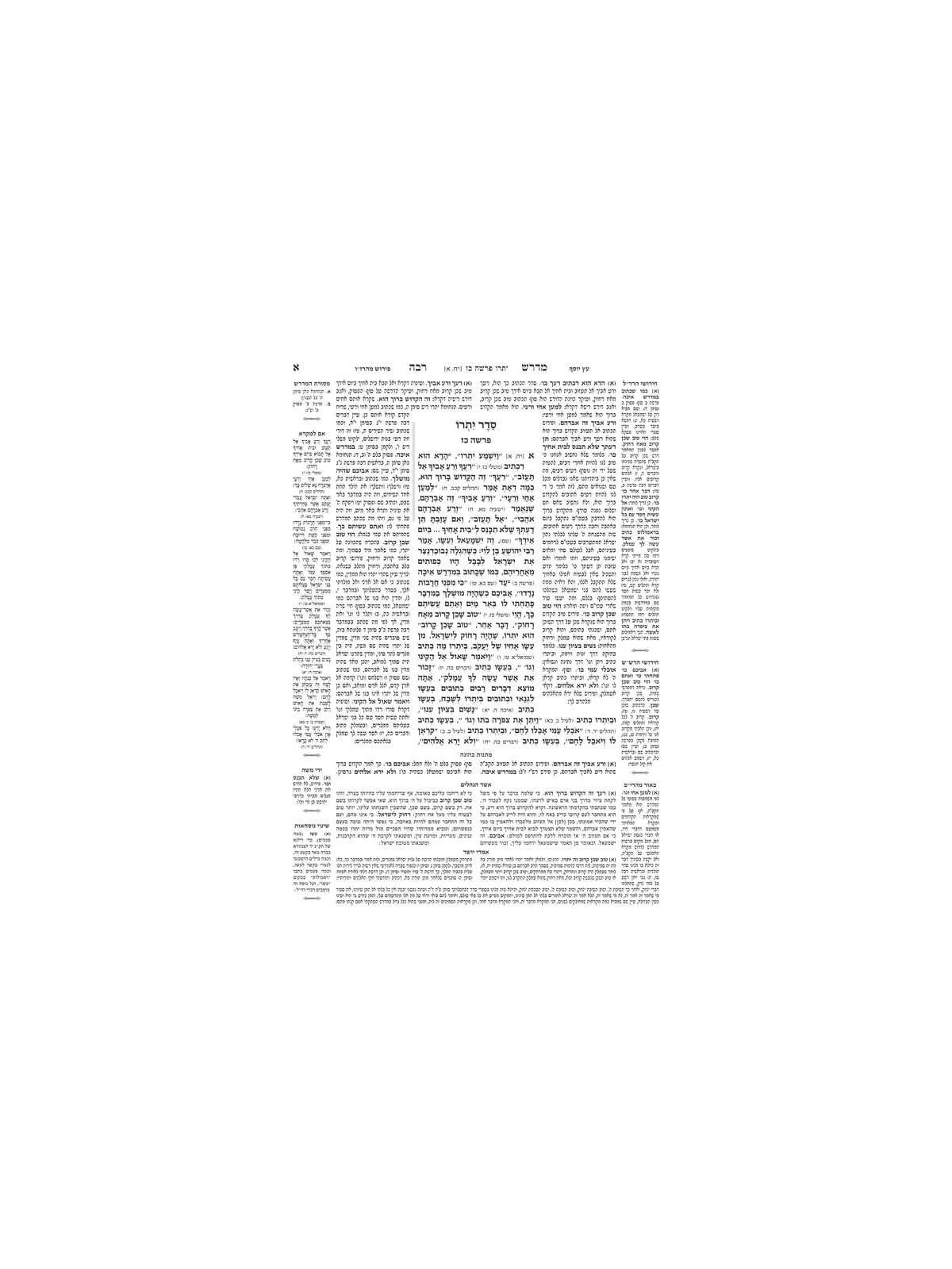 Midrash Rabbah: Shemos 2 Yisro - Pekudei | Books | Judaica