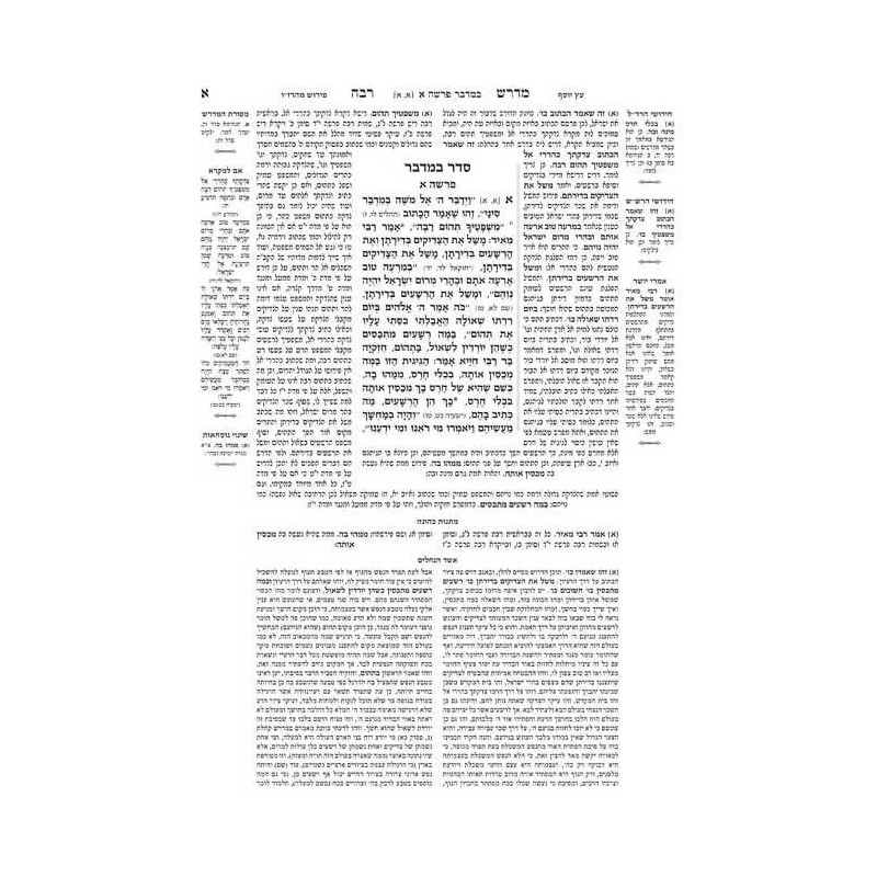 Midrash Rabbah: Bamidbar 1 Bamidbar - Nasso(a) | Books | Judaica