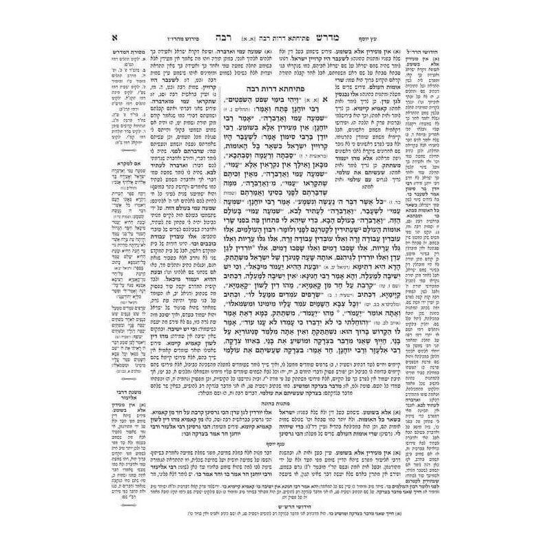 Midrash Rabbah: Megillas Ruth and Esther | Books | Judaica
