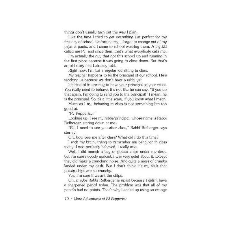 More Adventures of PJ Pepperjay | Books | Judaica