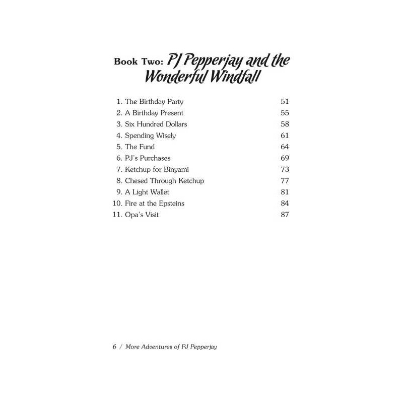 More Adventures of PJ Pepperjay | Books | Judaica