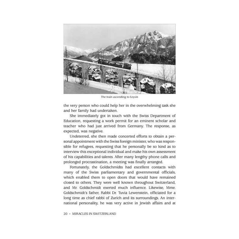 Miracles in Switzerland | Books | Judaica