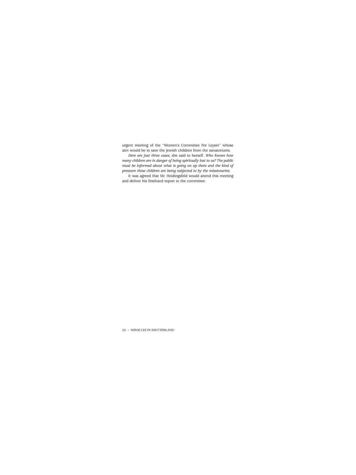 Miracles in Switzerland | Books | Judaica