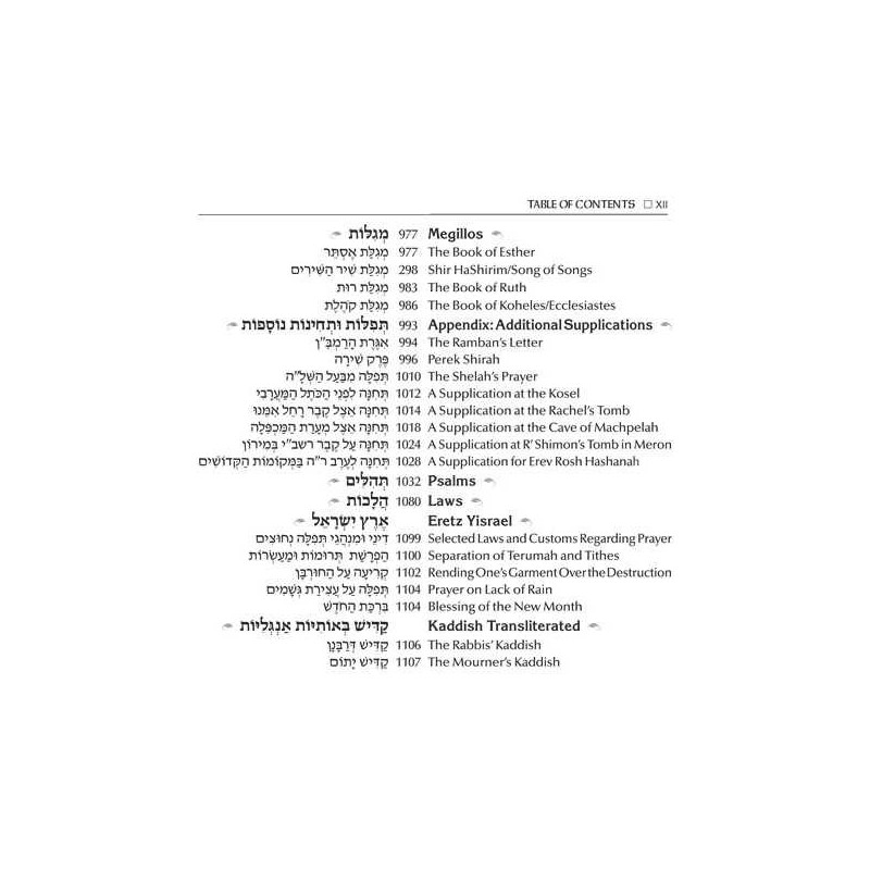 Expanded ArtScroll Hebrew/English Siddur - Wasserm | Books | Judaica