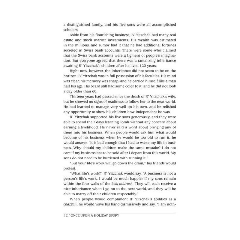 Once Upon A Holiday Story - Hardcover | Books | Judaica