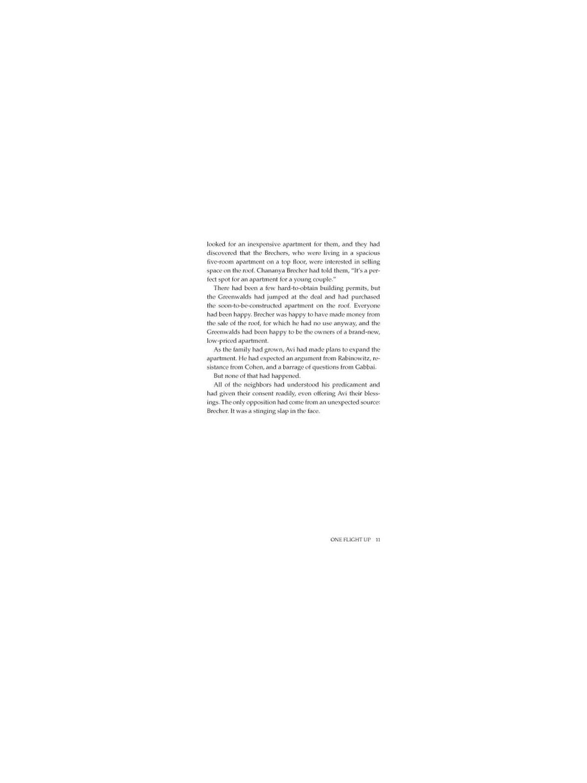 One Flight Up - Hardcover | Books | Judaica