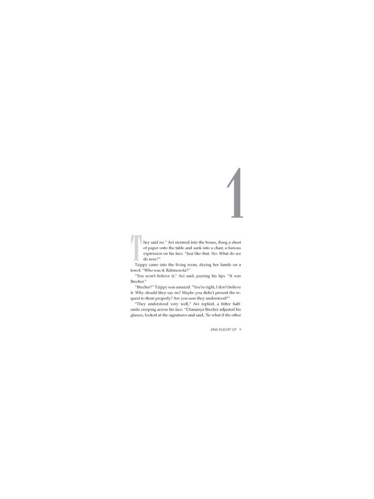 One Flight Up - Hardcover | Books | Judaica