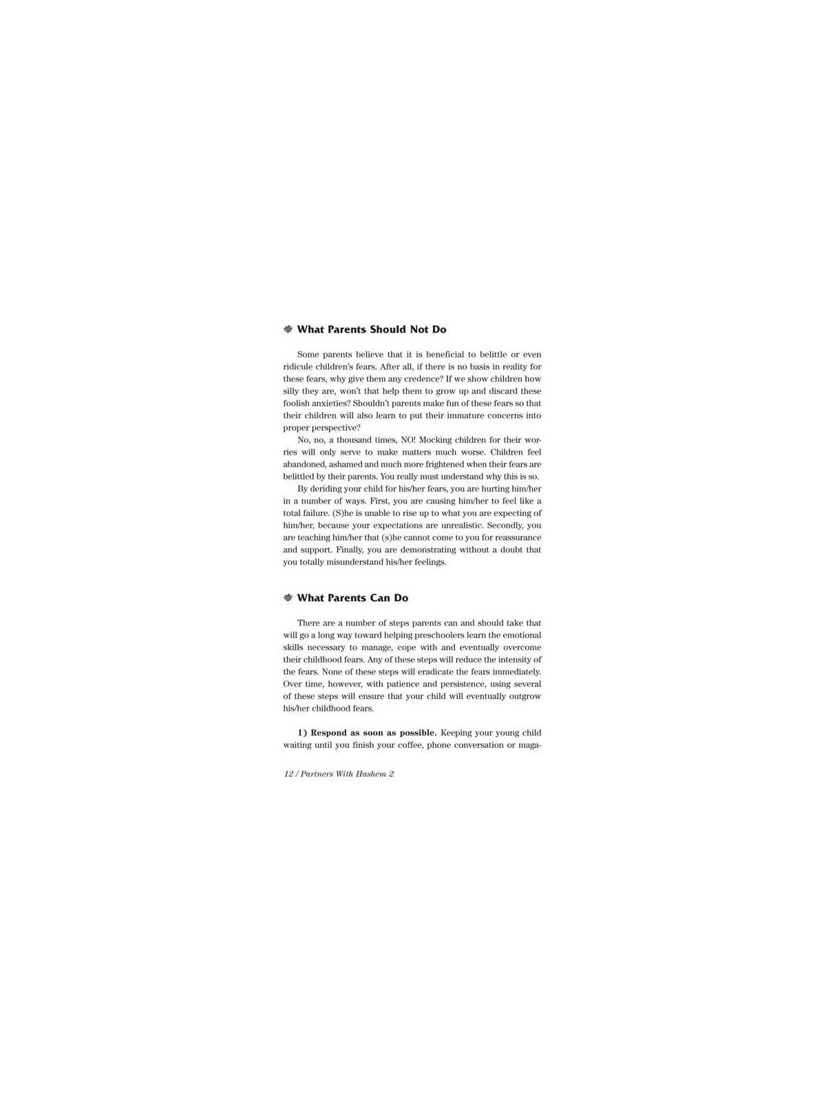 Partners With Hashem 2 - Paperback | Books | Judaica