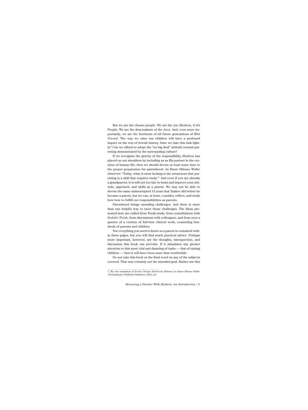 Partners With Hashem - Hardcover | Books | Judaica