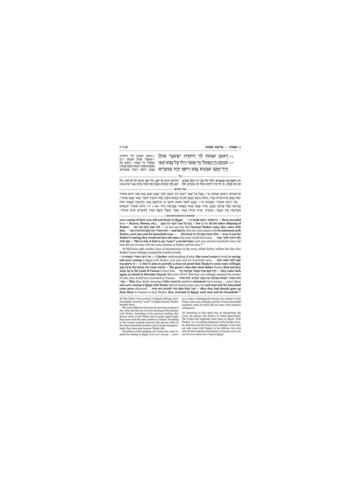 Or HaChaim Shemos/Exodus Vol. 2: Mishpatim  Pek | Books | Judaica