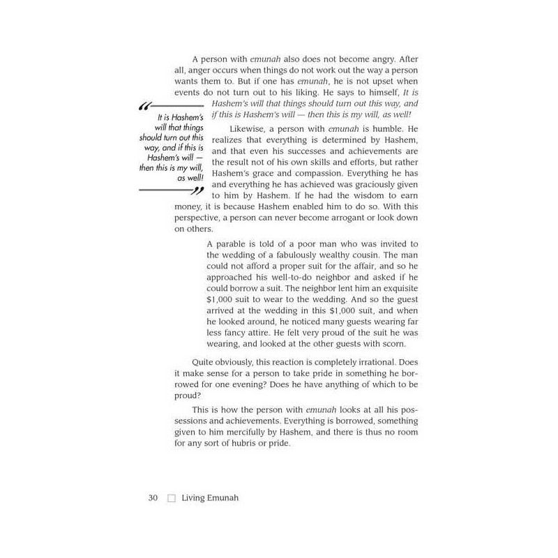 Pocket Living Emunah - Hardcover | Books | Judaica