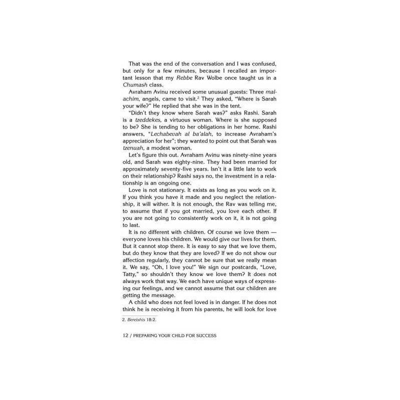 Preparing Your Child for Success - Hardcover | Books | Judaica