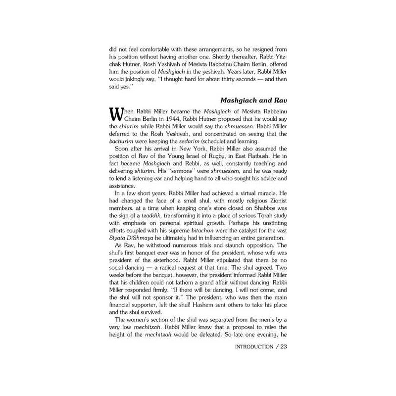 Rabbi Miller Speaks Vol. 2 - Hardcover | Books | Judaica