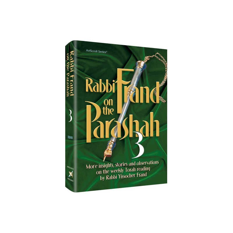Rabbi Frand On the Parashah Volume 3 - Hardcover | Books | Judaica