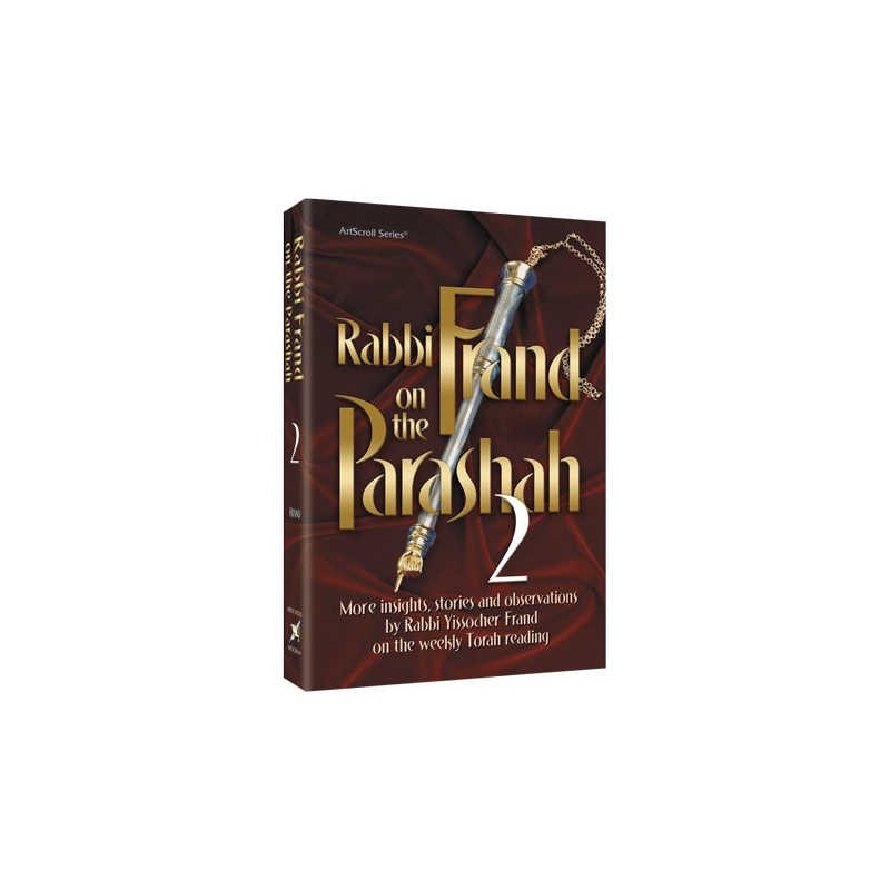Rabbi Frand On the Parashah Volume 2 - Hardcover | Books | Judaica