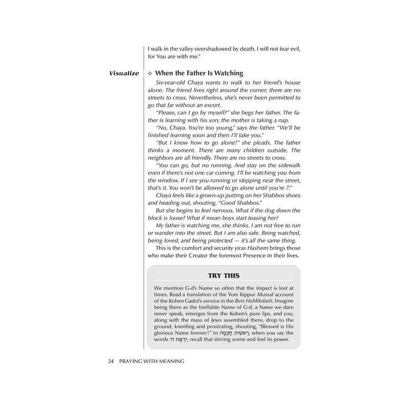Praying With Meaning | Books | Judaica
