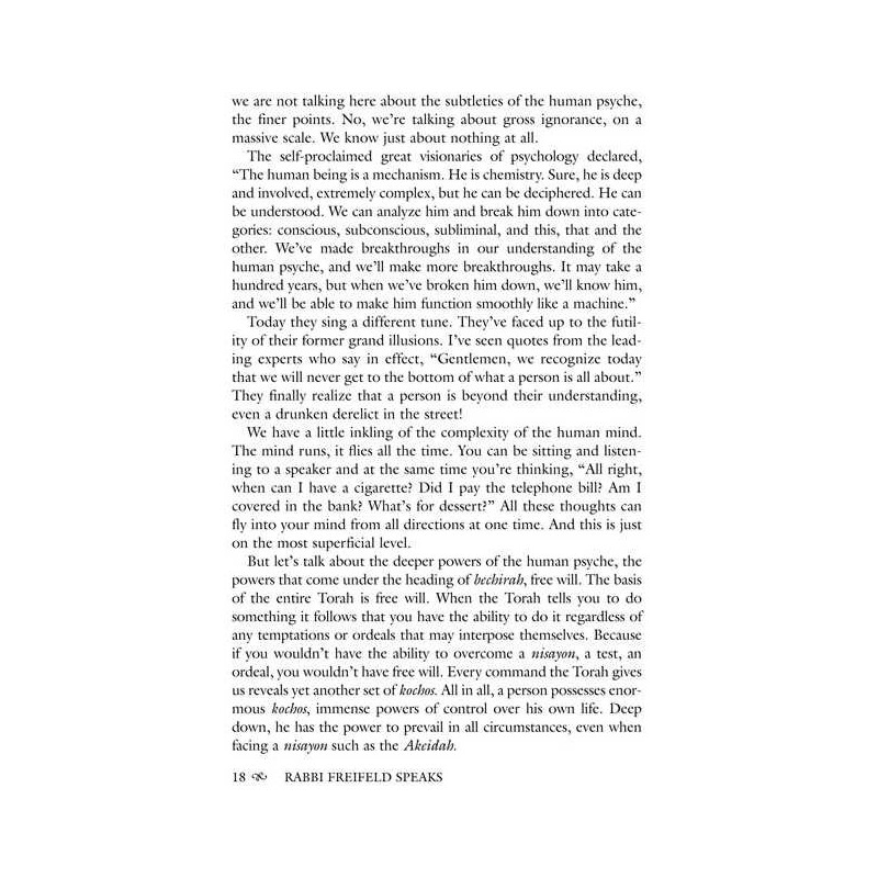 Rabbi Freifeld Speaks - Paperback | Books | Judaica