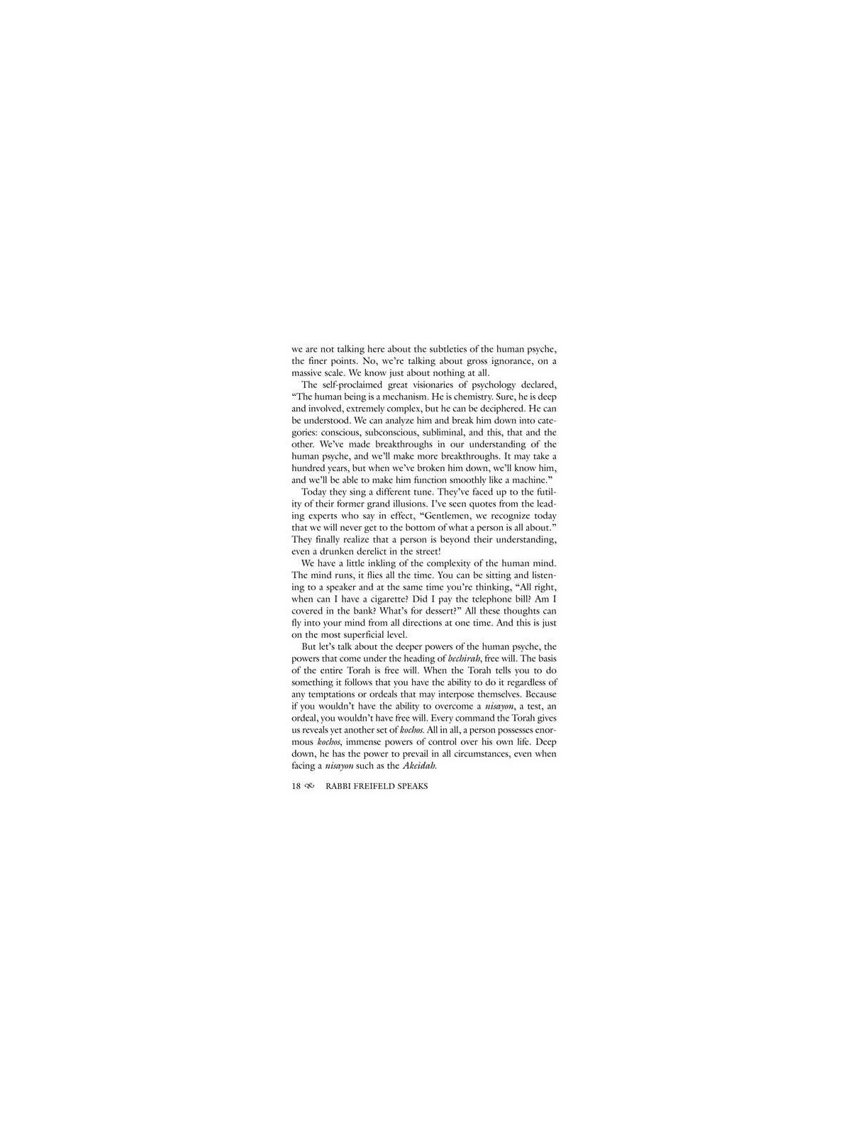 Rabbi Freifeld Speaks - Paperback | Books | Judaica