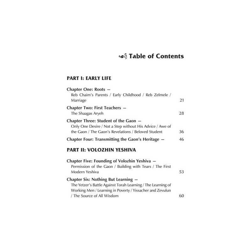 Reb Chaim Of Volozhin - Hardcover | Books | Judaica