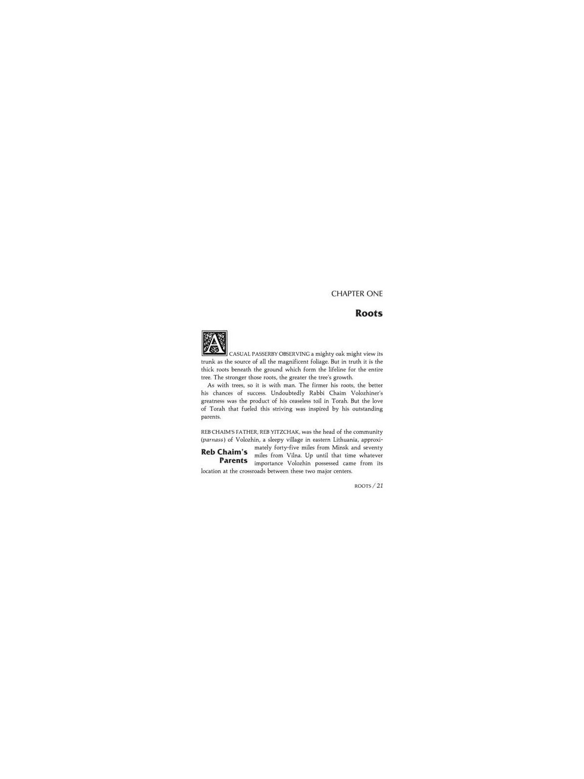 Reb Chaim Of Volozhin - Hardcover | Books | Judaica