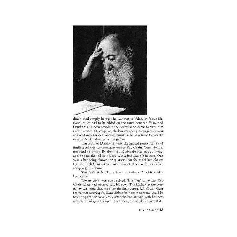 Reb Chaim Ozer - Hardcover | Books | Judaica