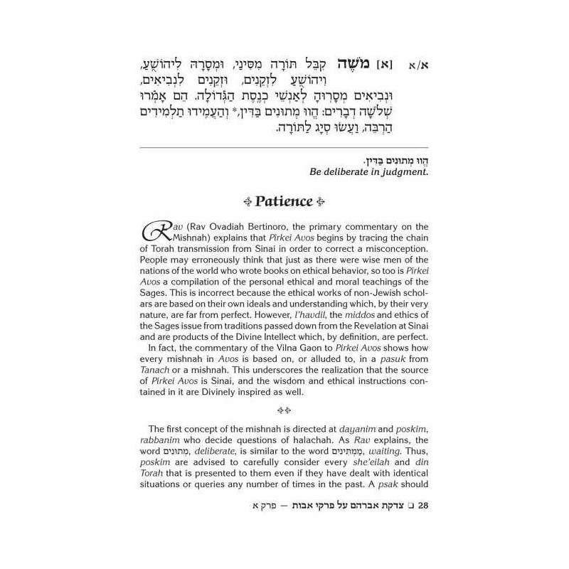 Rav Pam on Pirkei Avos | Books | Judaica