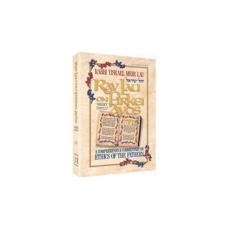 Rav Lau sur Pirkei Avos - Vol. 2 Relié | Livres | Judaïca