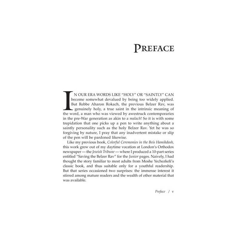 Rescuing the Rebbe of Belz - Hardcover | Books | Judaica