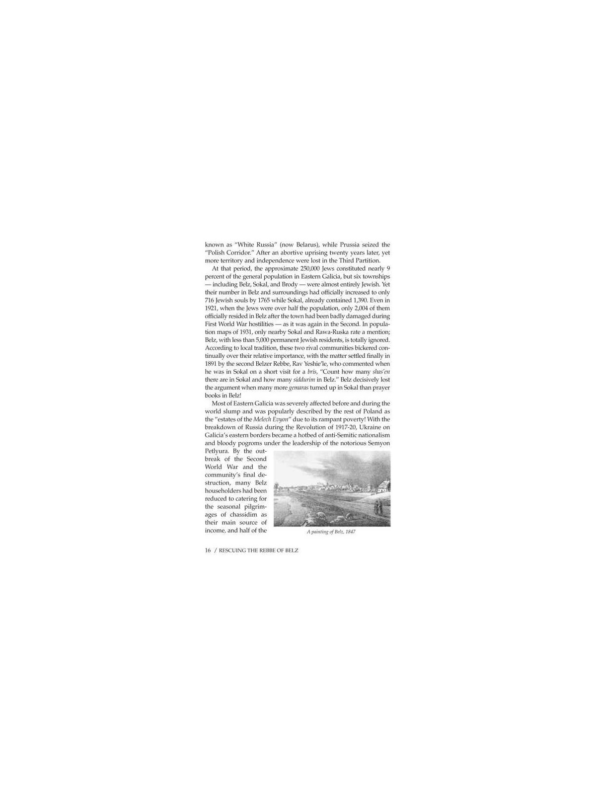 Rescuing the Rebbe of Belz - Hardcover | Books | Judaica