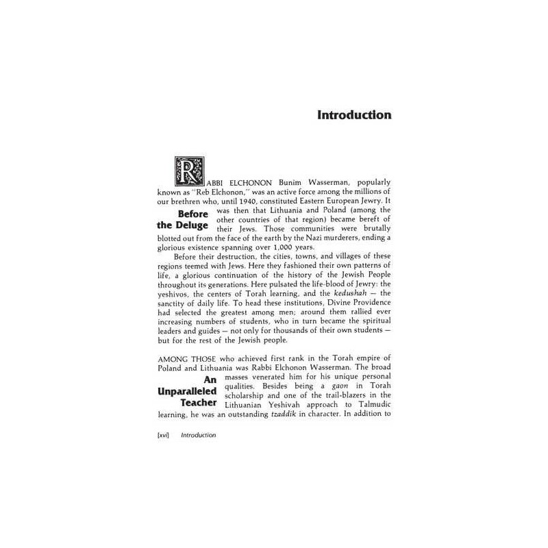 Reb Elchonon - Hardcover | Books | Judaica