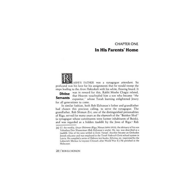 Reb Elchonon - Hardcover | Books | Judaica