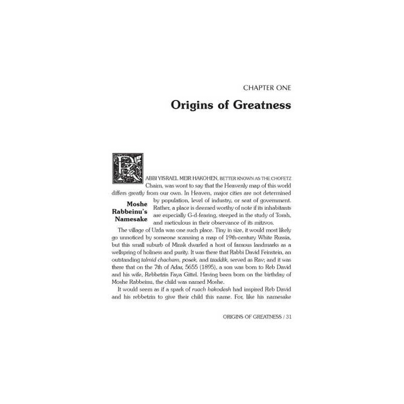 Reb Moshe - Expanded Edition Hardcover | Books | Judaica