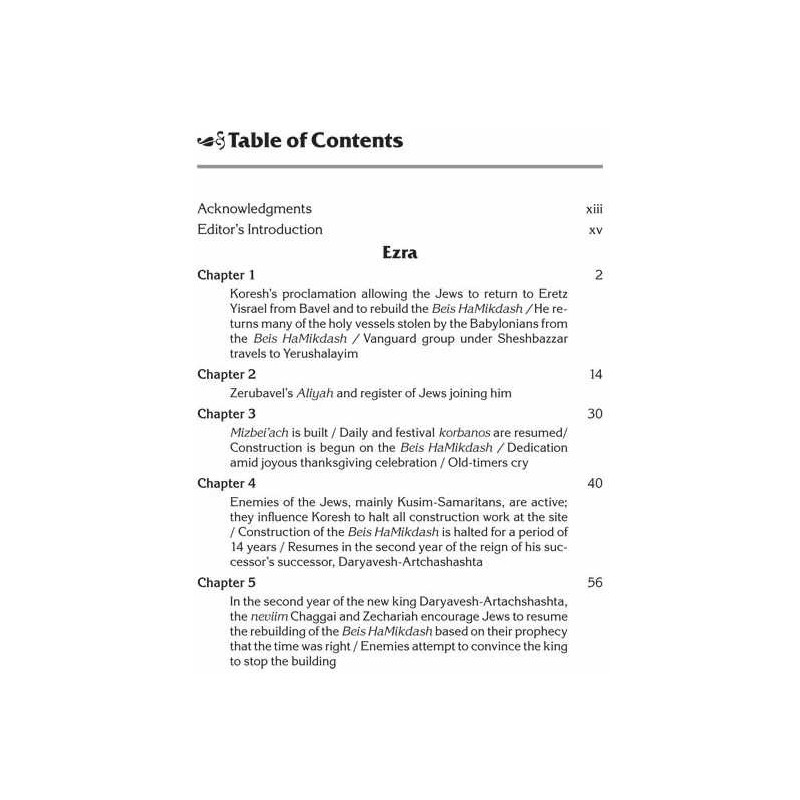 Rav Schwab on Ezra and Nechemiah | Books | Judaica