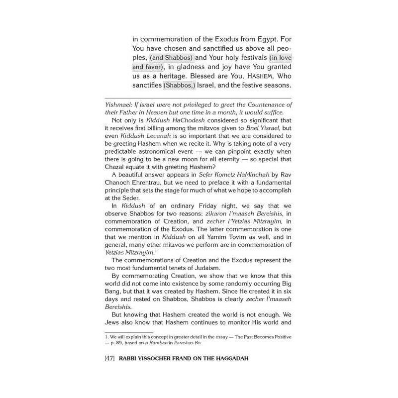 Rabbi Yissocher Frand on The Haggadah | Passover | Judaica