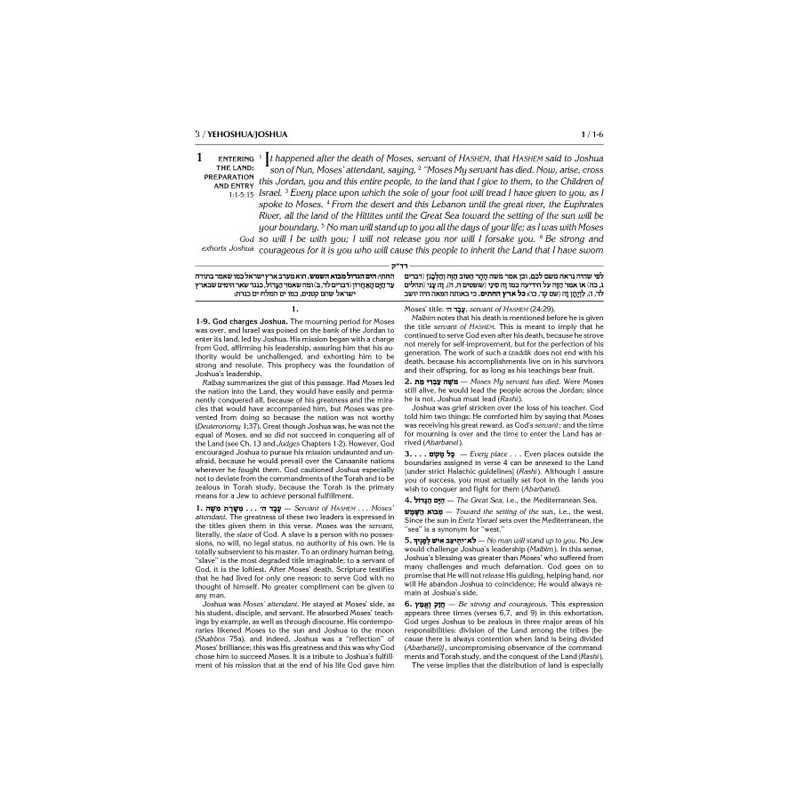 Rubin Edition of the Prophets: Joshua and Judges | Books | Judaica