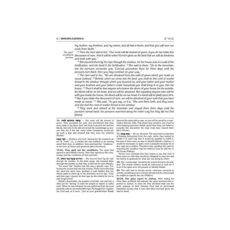 Rubin Edition of the Prophets: Joshua and Judges | Books | Judaica