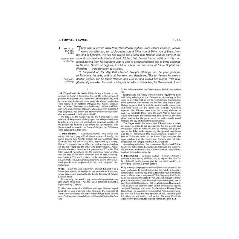 Rubin Edition of the Early Prophets Full Size 3 Vo | Books | Judaica