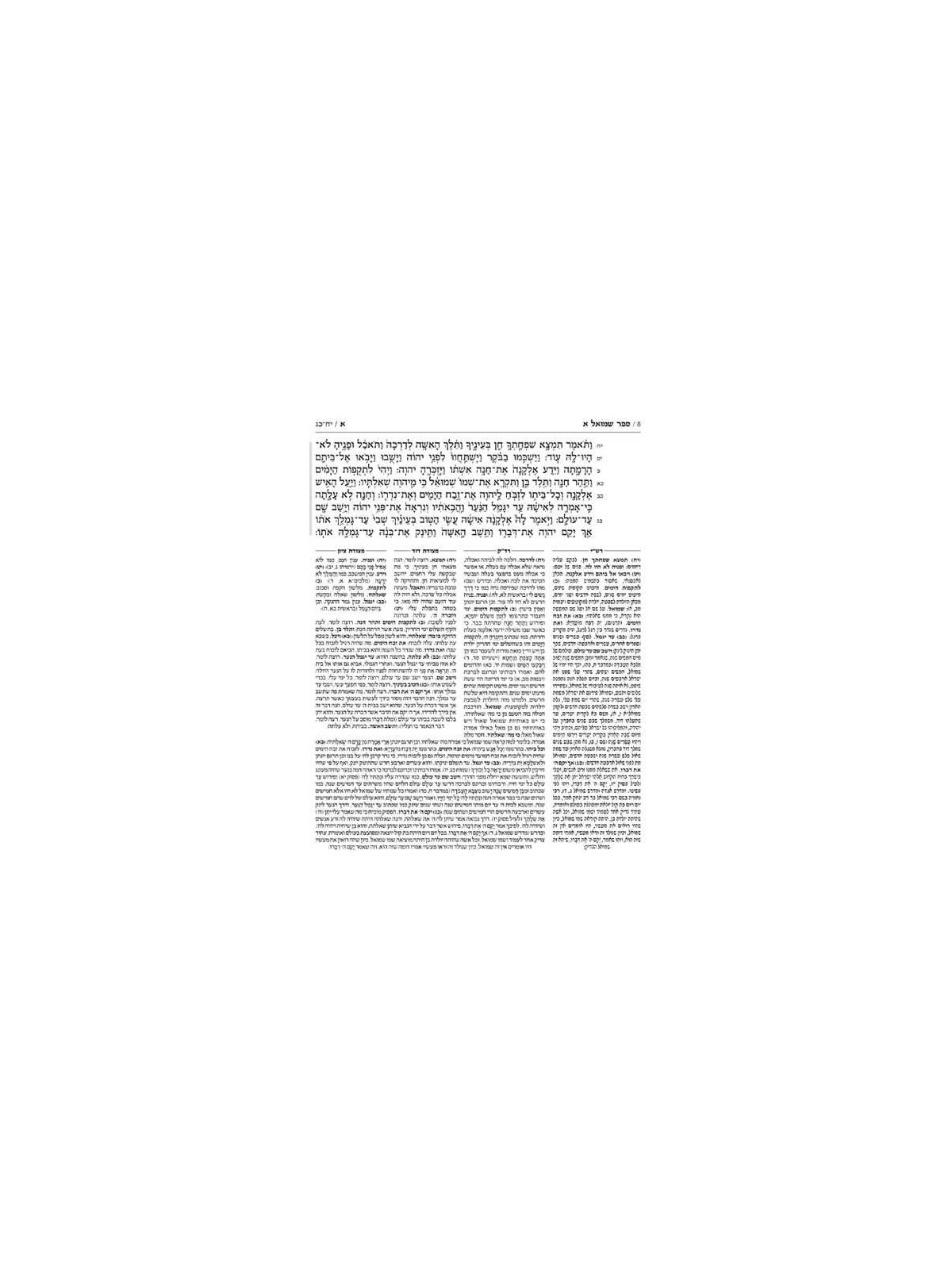 Rubin Edition of the Prophets: Samuel I and II | Books | Judaica