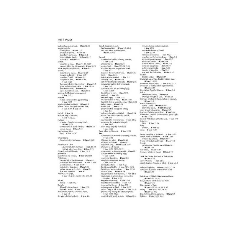 Rubin Ed. Early Prophets Samuel 2 Pocket Size | Books | Judaica