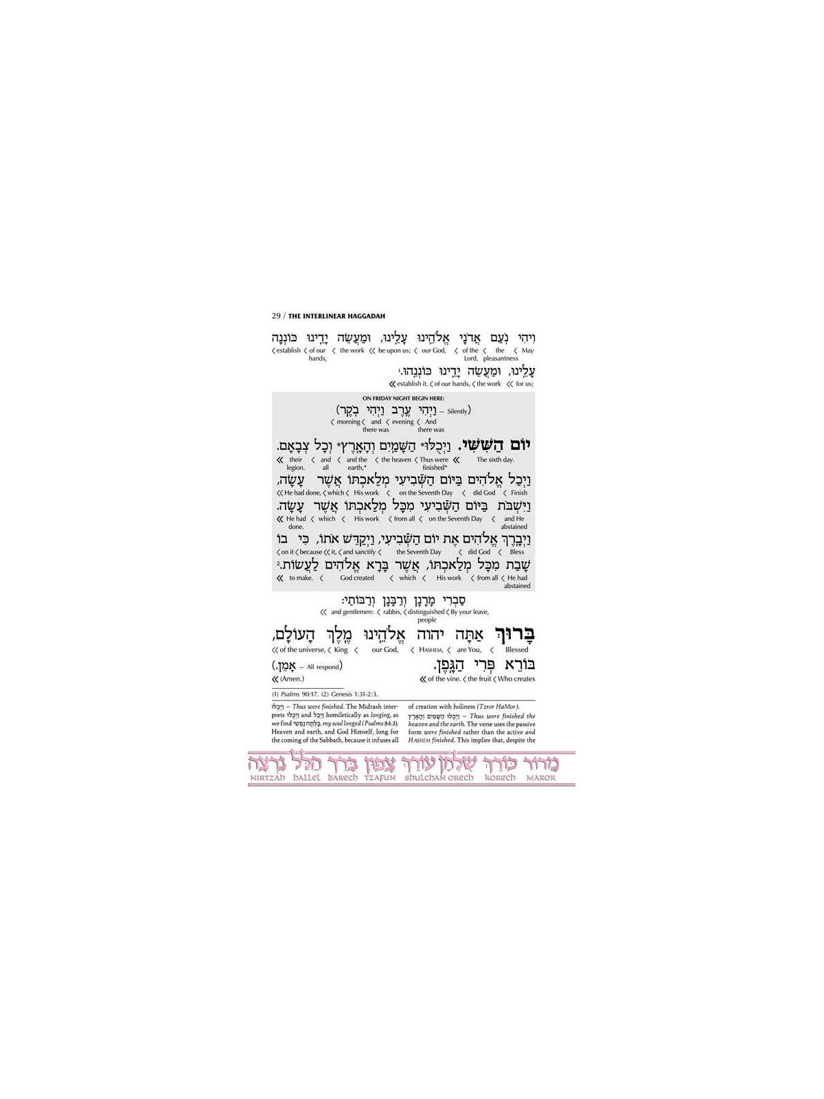 Schottenstein Ed Interlinear Haggadah - Hardcover | Passover | Judaica